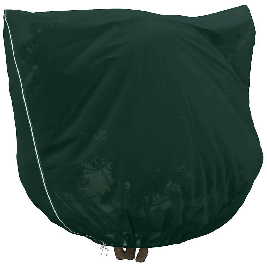 vidaXL Winterschutz fur Pflanzen 3 pcs Grün 2,5 x 3,14 m Vliesstoff