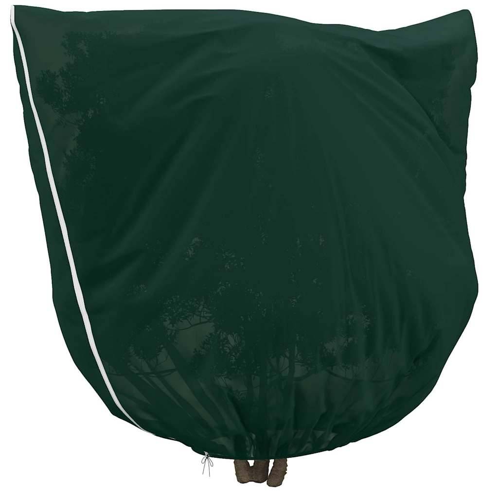 vidaXL Winterschutz fur Pflanzen 3 pcs Grün 3,5 x 3,93 m Vliesstoff