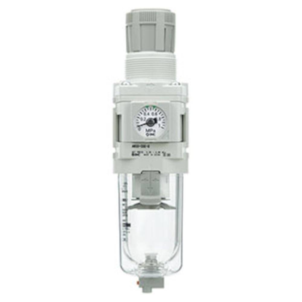SMC Filterregler AW40-F03D-D - G 3/8" - automatischer Kondensatablass N.O. - Preis per Stück