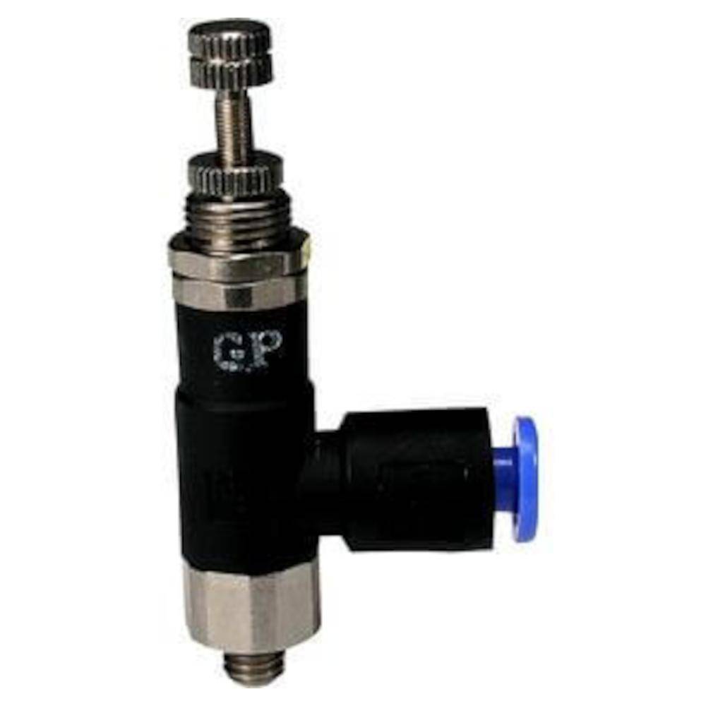 SMC Miniatur-Regler ARJ1020F-M5-06-1 - AG M5 - Schlauch-Ø 6 mm - max. 0,8 MPa - Niederdruckausführung - Preis per Stück
