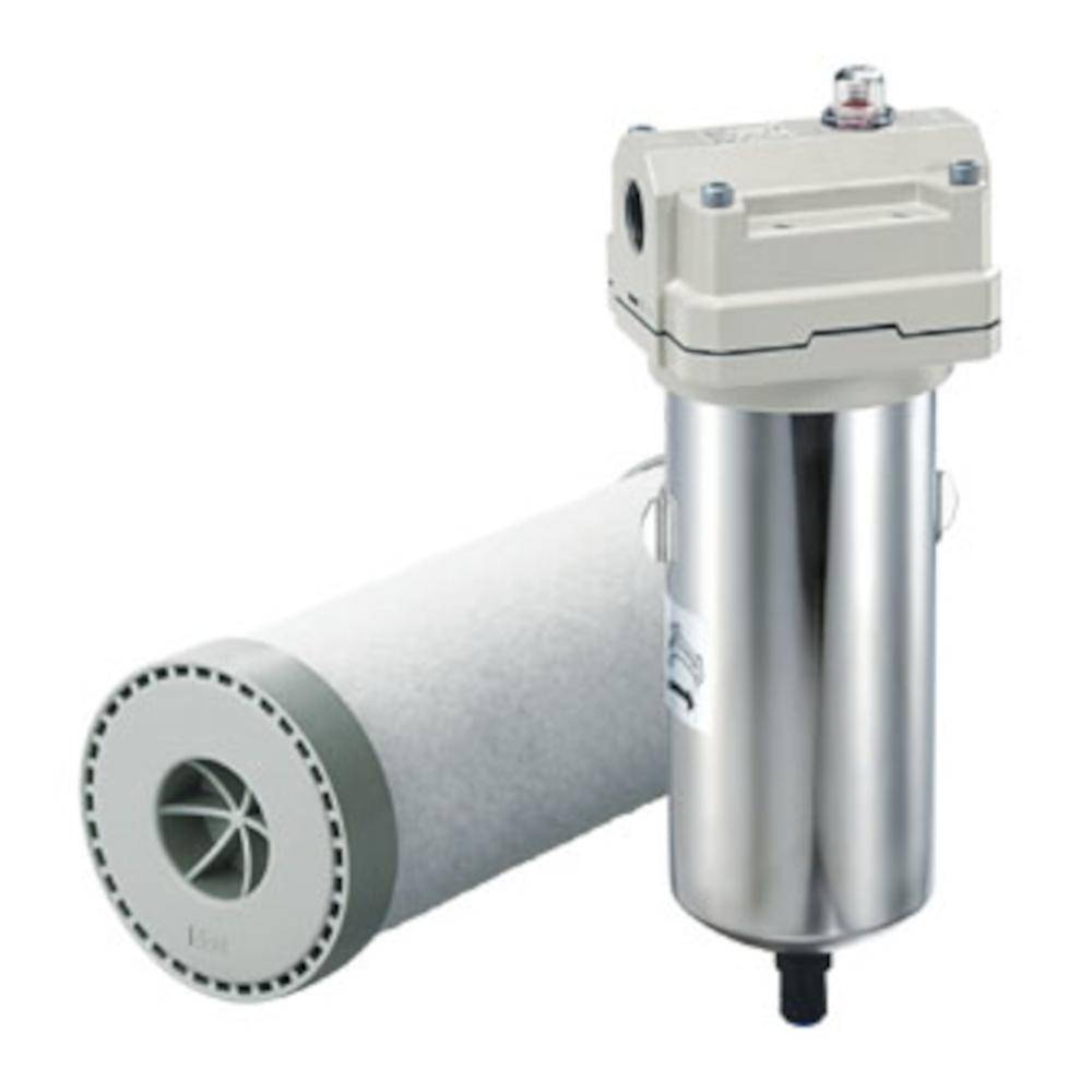 SMC Hauptfilter AFF70D-F10 - Baugröße 70 - Anschluss G 1" - 14500 l/min - Preis per Stück