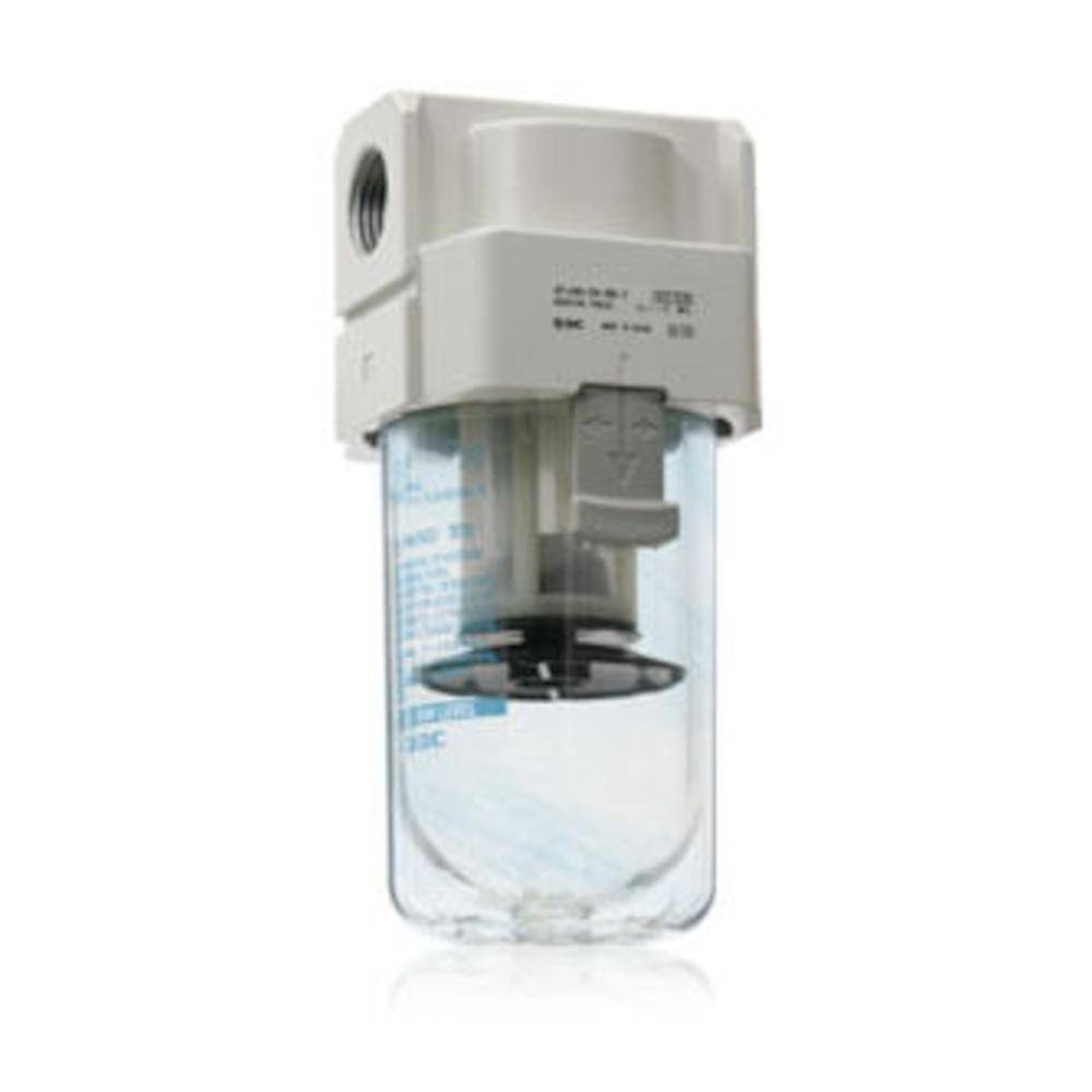 SMC Vakuumfilter AFJ40-F04B-5-S - Baugröße 40 - Anschluss G 1/2" - Feinheit 5 μm - 370 l/min - mit Befestigungselement - Preis per Stück