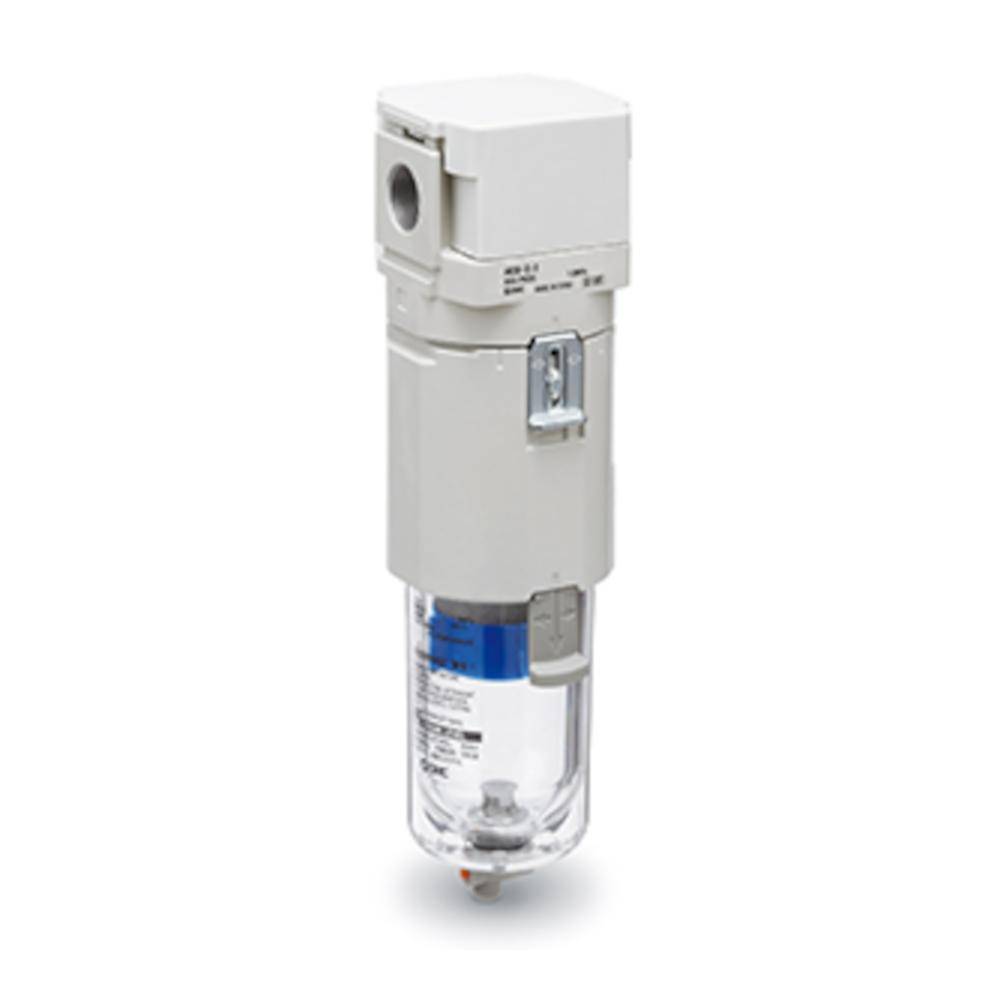 SMC Submikrofilter AMD40-F02-D - Baugröße 40 - Anschluss G 1/4" - Filterfeinheit 0,01 μm - 1500 l/min - Preis per Stück