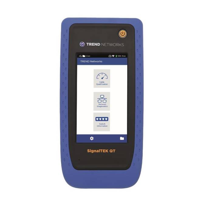 TREND SignalTEK QT 10G Gigabit R166002 Kupfer-Qualifizierungstester Install.Baumaterial Netzw.