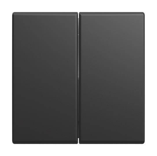 BJ Wippe Serienschalter 2505-915 Busch-balance SI schwarz matt Install.Baumaterial Schalter