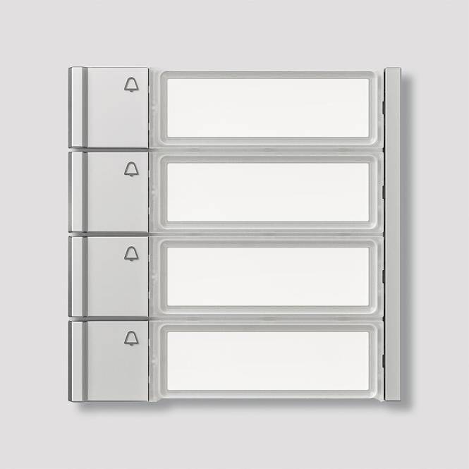 Siedle Ruftasten f.Siedle TM 700-4-0 SM Vario 4fach Modul Install.Baumaterial Hauskomm/Batt/Sicher