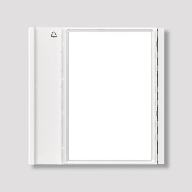 Siedle Ruftasten f.Siedle TM 700-1-0 W Vario Install.Baumaterial Hauskomm/Batt/Sicher