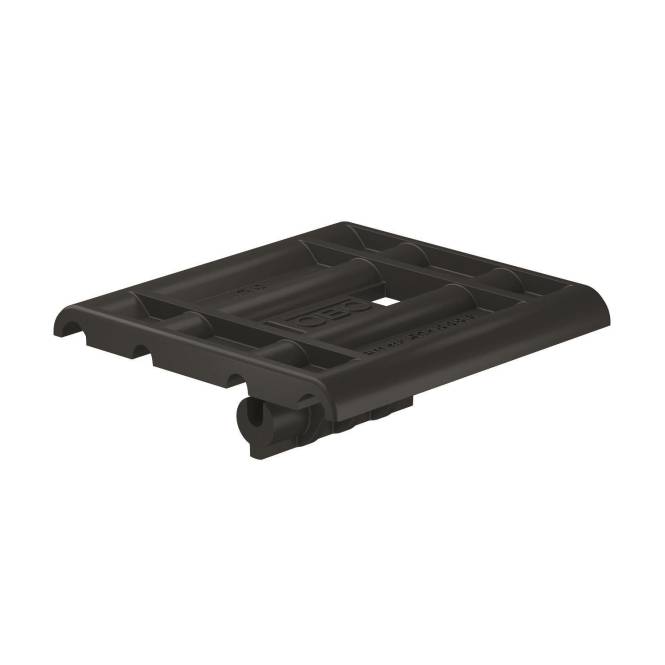 OBO 165 MBG HGRM Adapter f.Gitterrinnen z.Montage auf 165 MBG schwarz 5218886 Install.Baumaterial