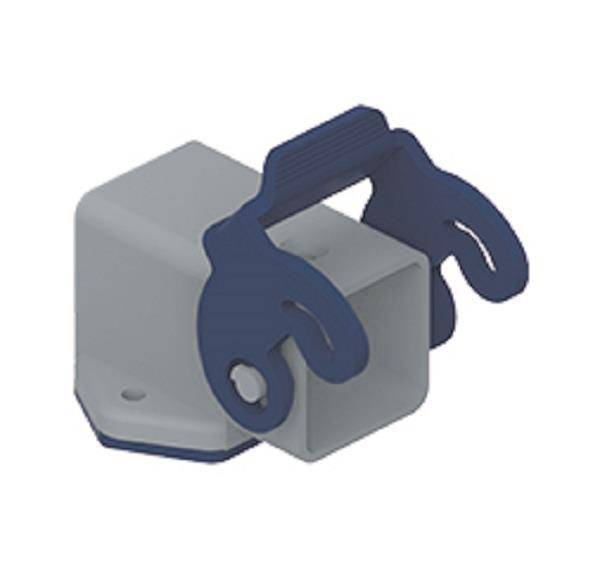 ILME Anbaugehäuse, gewinkelt, CKH 03 IA Gr.21.21, CKH Kunststoff, 1 Bügel Industriematerial