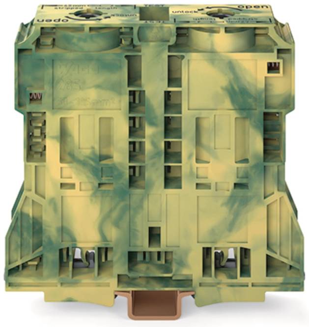 WAGO 285-1187 2-Leiter-Schutzleiter- klemme,120 mm² (Inhalt 5 Stück) Industriematerial