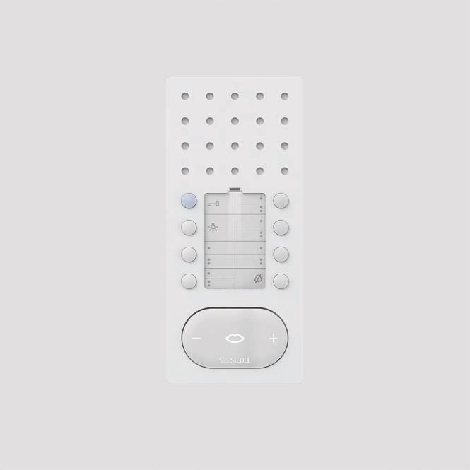 SIED Bus-Freisprech Telefon BFC850-0W Comfort Intercom weiß 37008 Install.Baumaterial