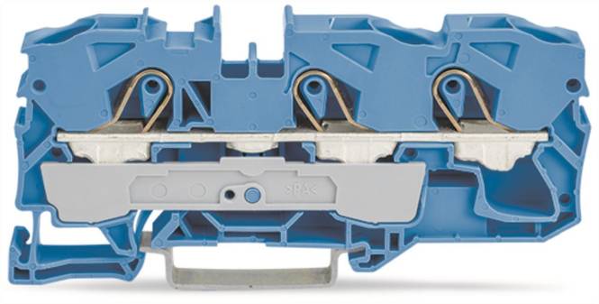 WAGO 2010-1304 3-Leiter-Durchgangsklemme,10mm² Industriematerial Verbindungstechnik Reihenklemmen