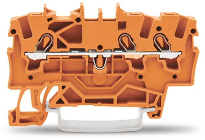 WAGO 2001-1302 3-Leiter-Durchgangsklemme,1,5mm²,für Anwendungen Ex e II geeignet (Inhalt 100