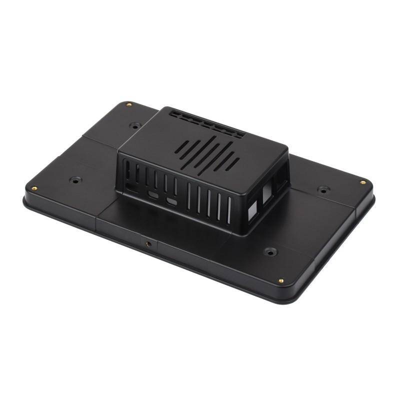 Waveshare Gehäuse für Raspberry Pi 5 und 7" Touchdisplay 2, modular, HAT-kompatibel, schwarz