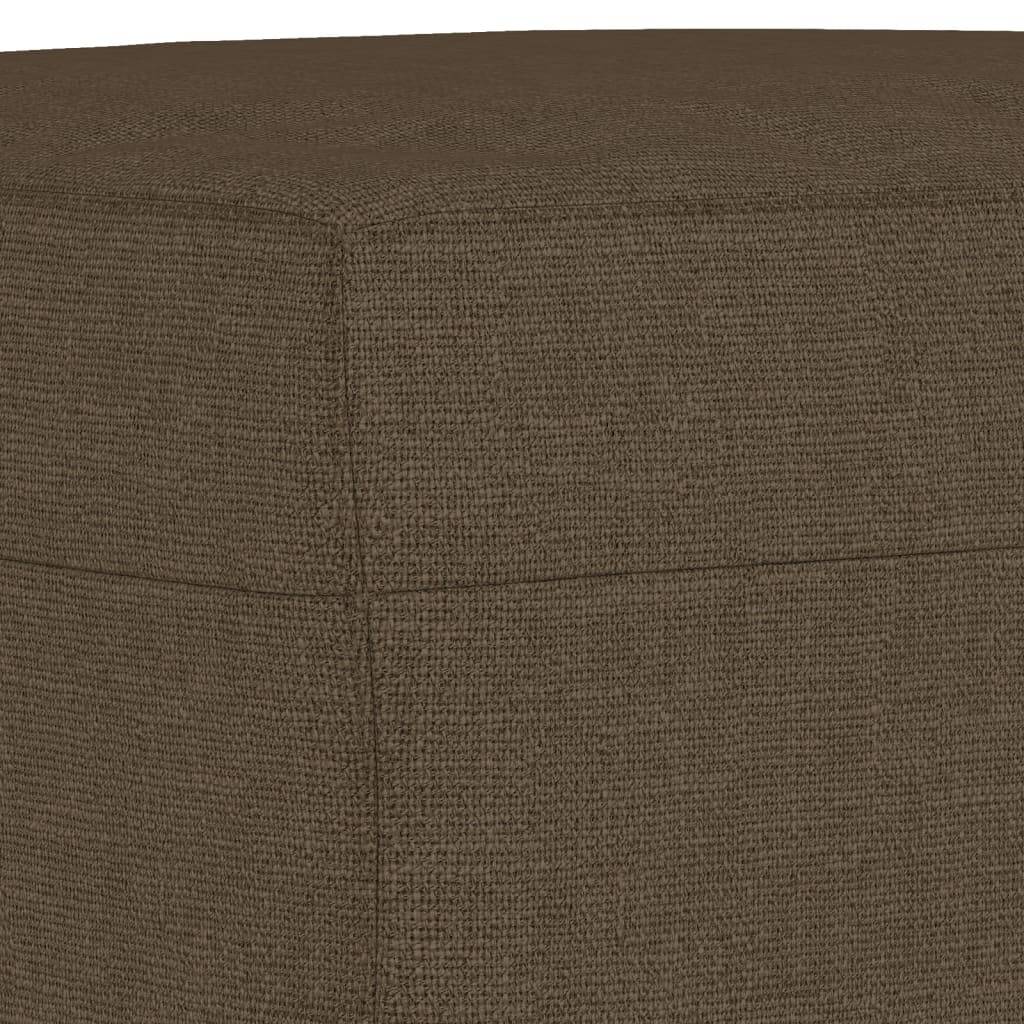 vidaXL Sitzbank Braun 100x35x41 cm Stoff
