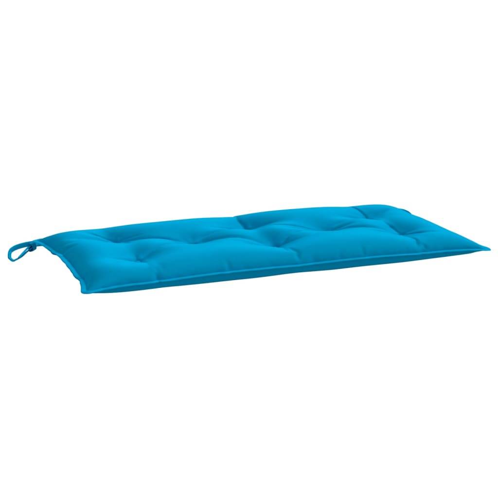 vidaXL Gartenbank-Auflage Hellblau 110x50x7 cm Oxford-Gewebe