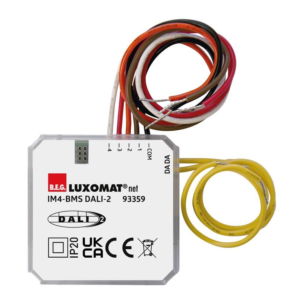 BEG Brück Electronic Tasterschnittstelle IM4-BMSDALI-2transp.