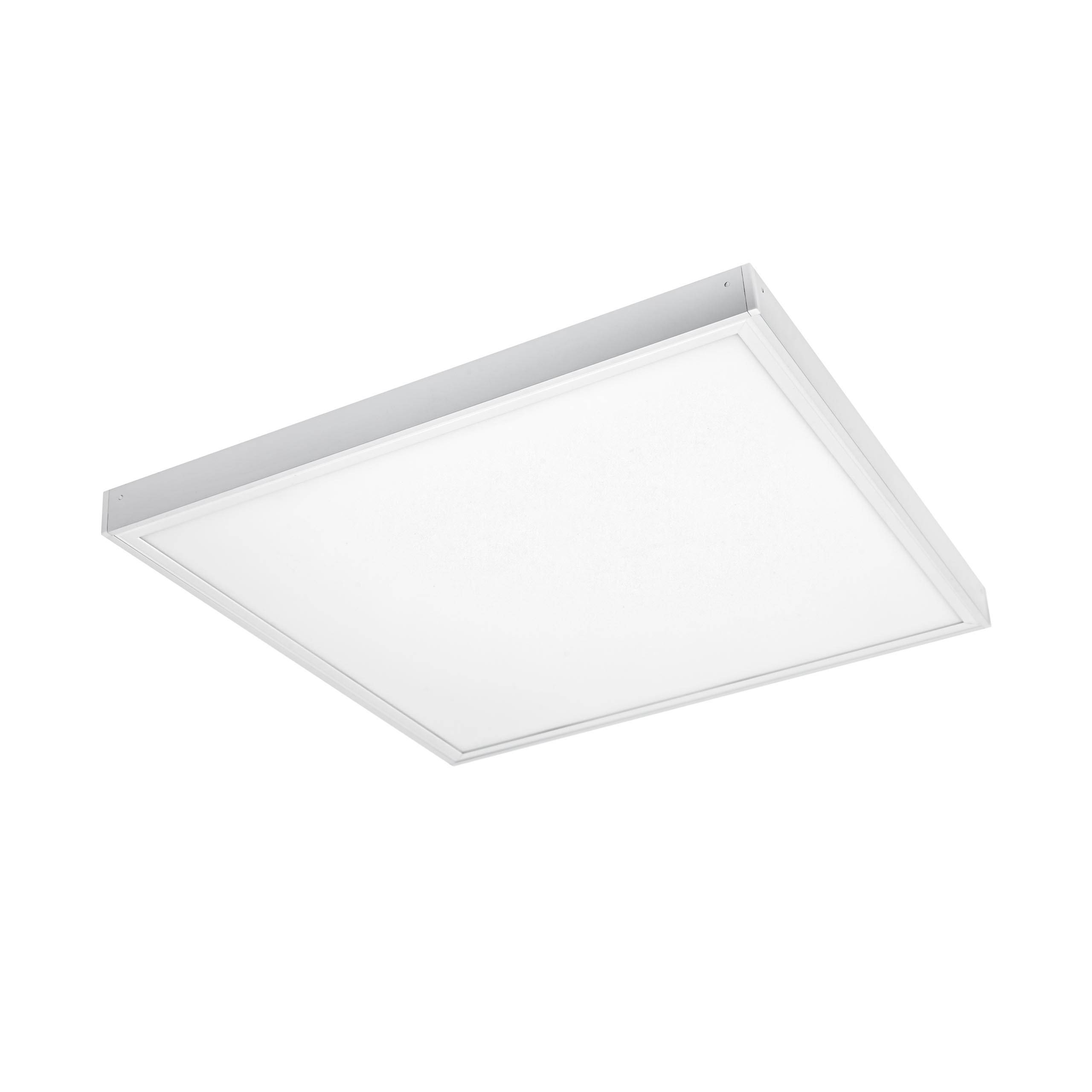 Aufbaurahmen Halterung für LED Panele 62x62cm Weiß