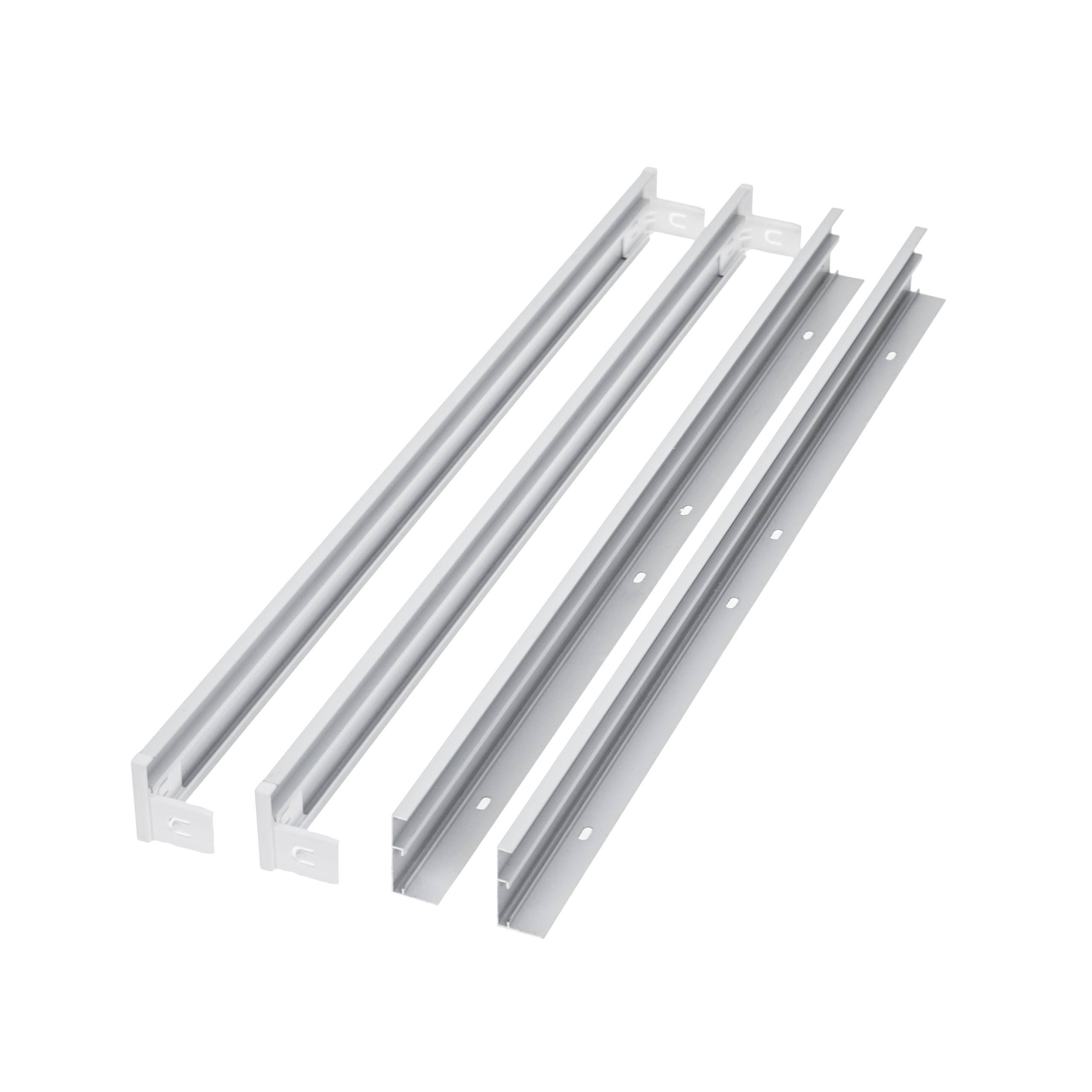 Spectrum LED Halterung für Panel Aufbaurahmen 60x60cm weiß klappbar faltbar