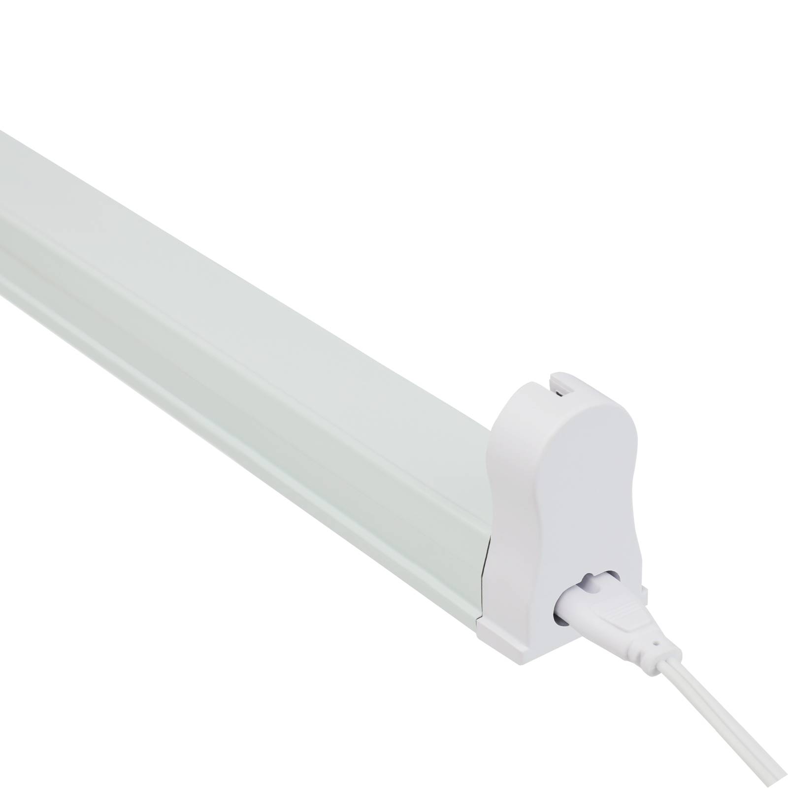 25er Pack Spectrum LED Fassung Halterung T8 Lichtleiste 60cm für LED Röhren G13 Kunststoff verbindbar