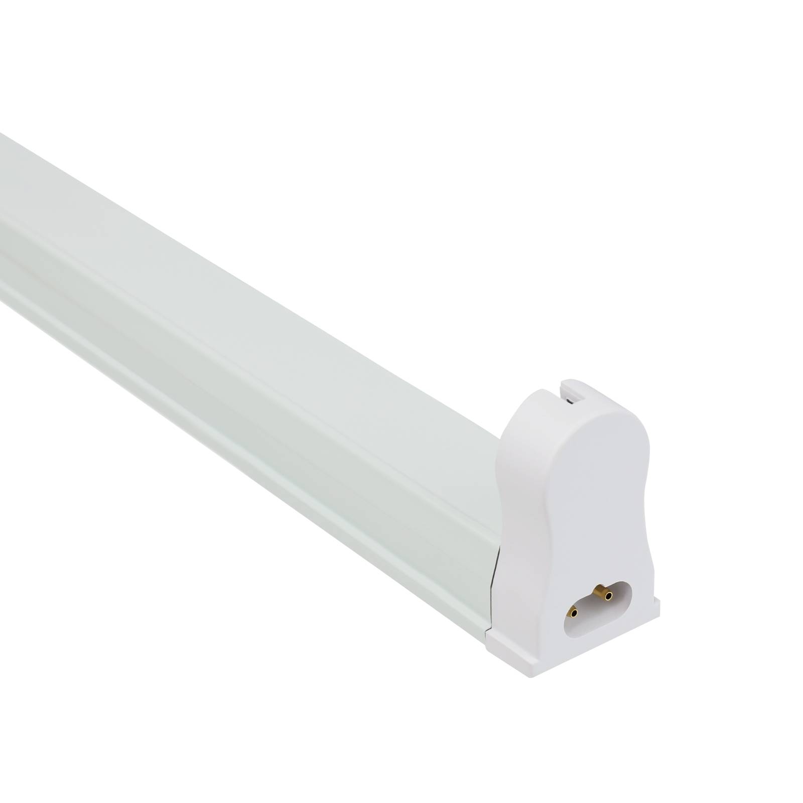 25er Pack Spectrum LED Fassung Halterung T8 Lichtleiste 150cm für LED Röhren G13 Kunststoff verbindbar