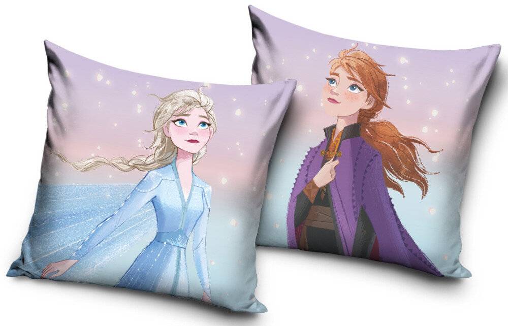 Disney Eiskönigin Samt Kissenbezug 40x40 cm