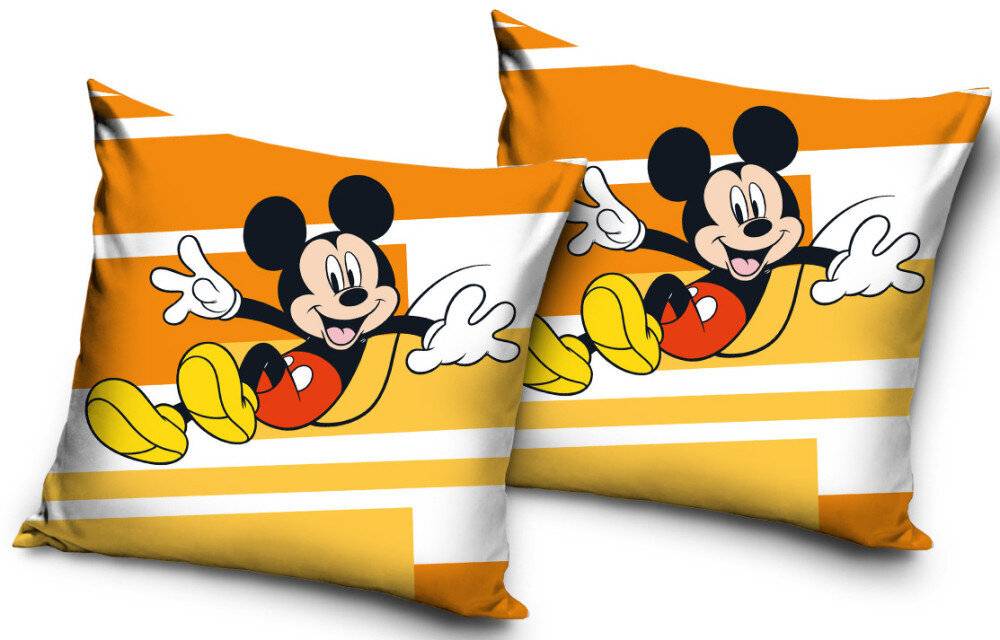 Disney Mickey Samt Kissenbezug 40x40 cm