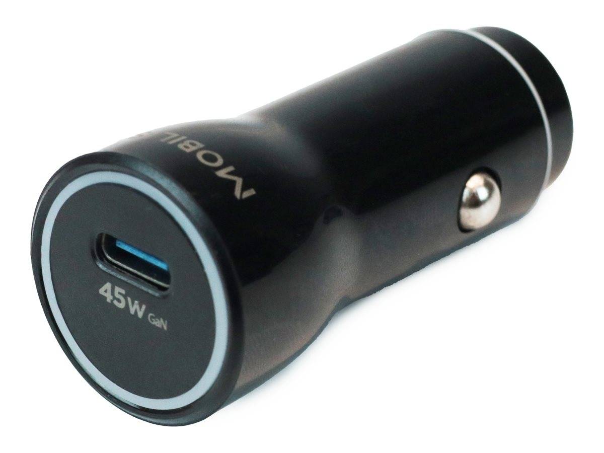 Mobilis Auto-Netzteil - universell - 45 Watt - 3 A (USB-C)Schwarz