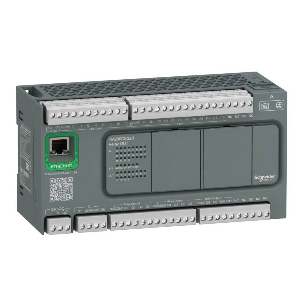 Schneider Electric M200 32I/O, Ac220,18 In,14 TM200CE32R