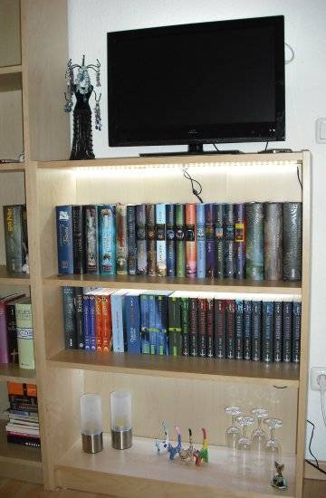 3373 LED Regal Beleuchtung kalt weiß 5 x 75 cm inclusive Netzteil