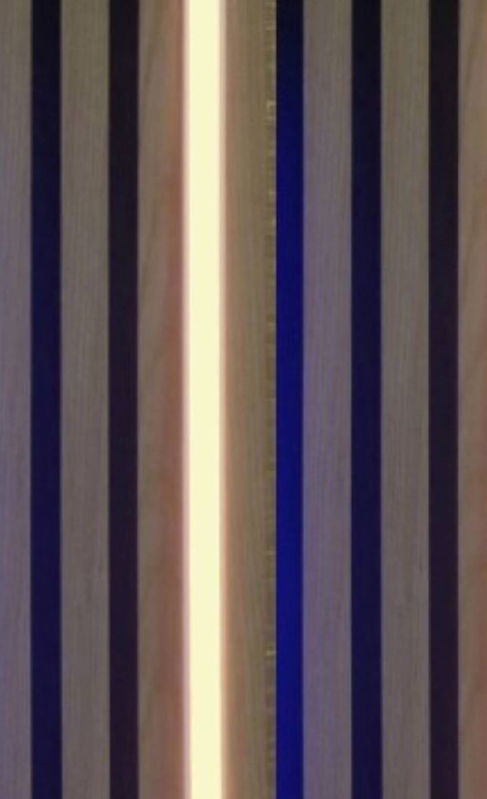 3453 LED Leuchte 50cm weiß Kunststoff Schiene als Zusatz Warm Weiß