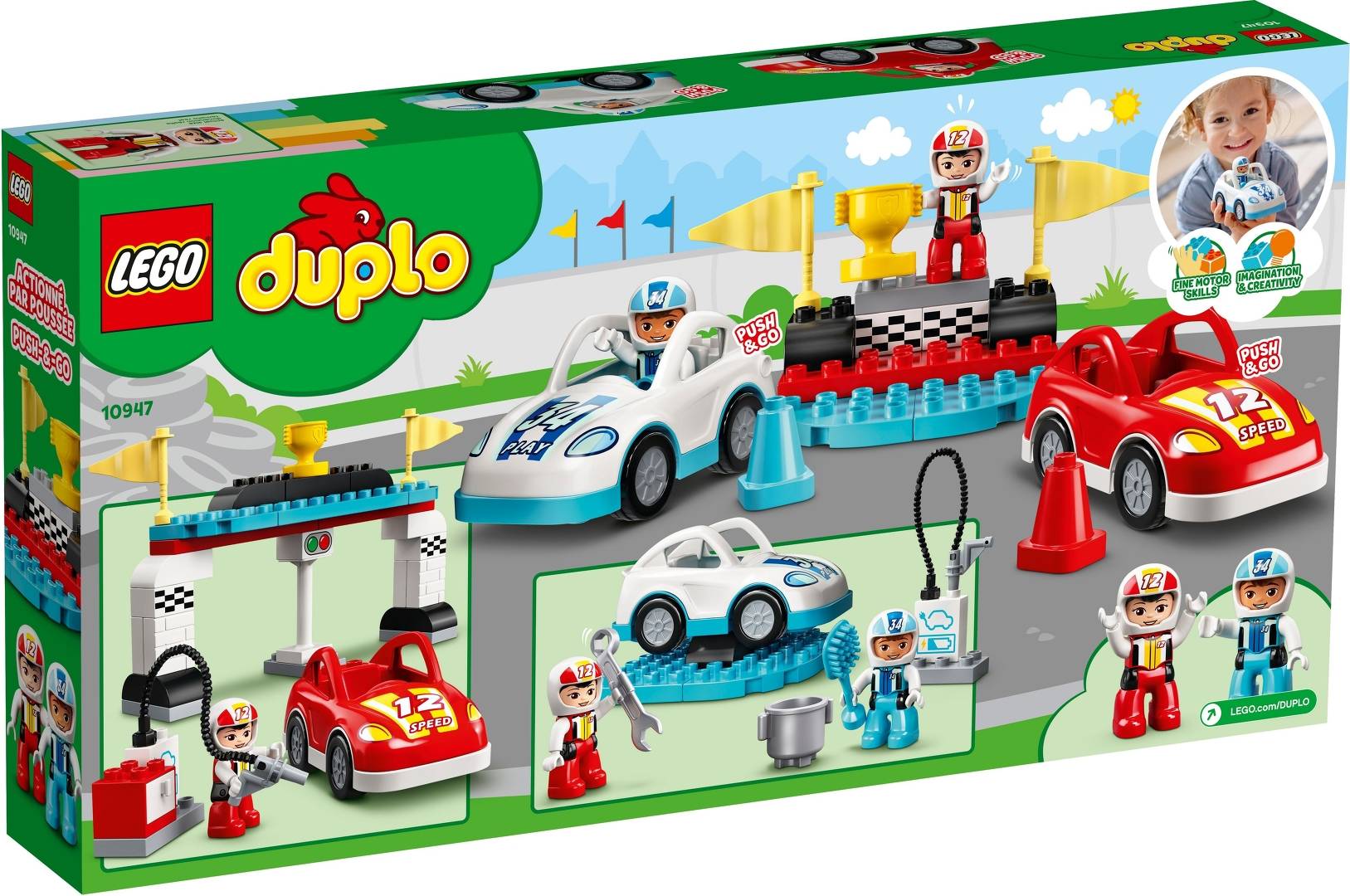 LEGO® DUPLO® 10947 Rennwagen