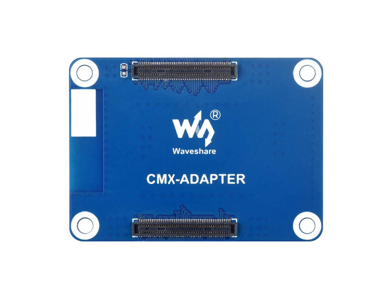Waveshare CMX-ADAPTER für Raspberry Pi CM4/CM5, Steckverbinder, mechanischer Schutz