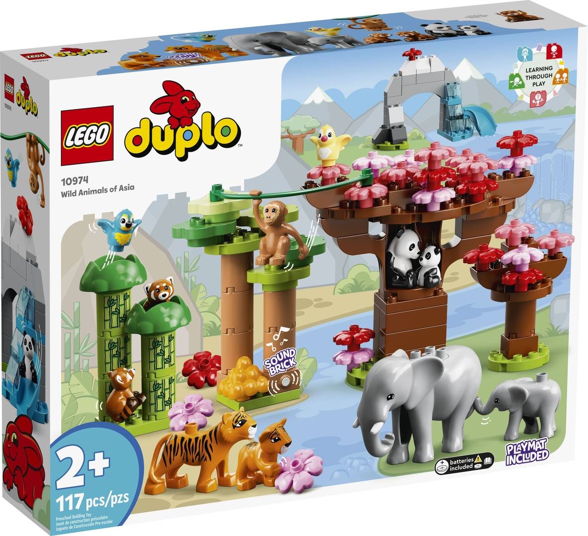 LEGO® DUPLO® 10974 Wilde Tiere Asiens