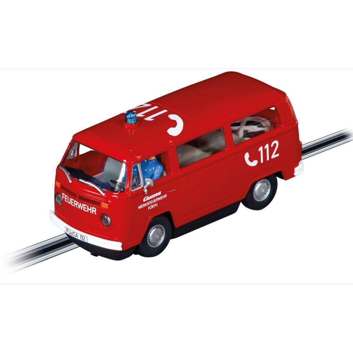 20027837 - VW Bus T2b Feuerwehr, Front-, Rück- und Blaulicht
