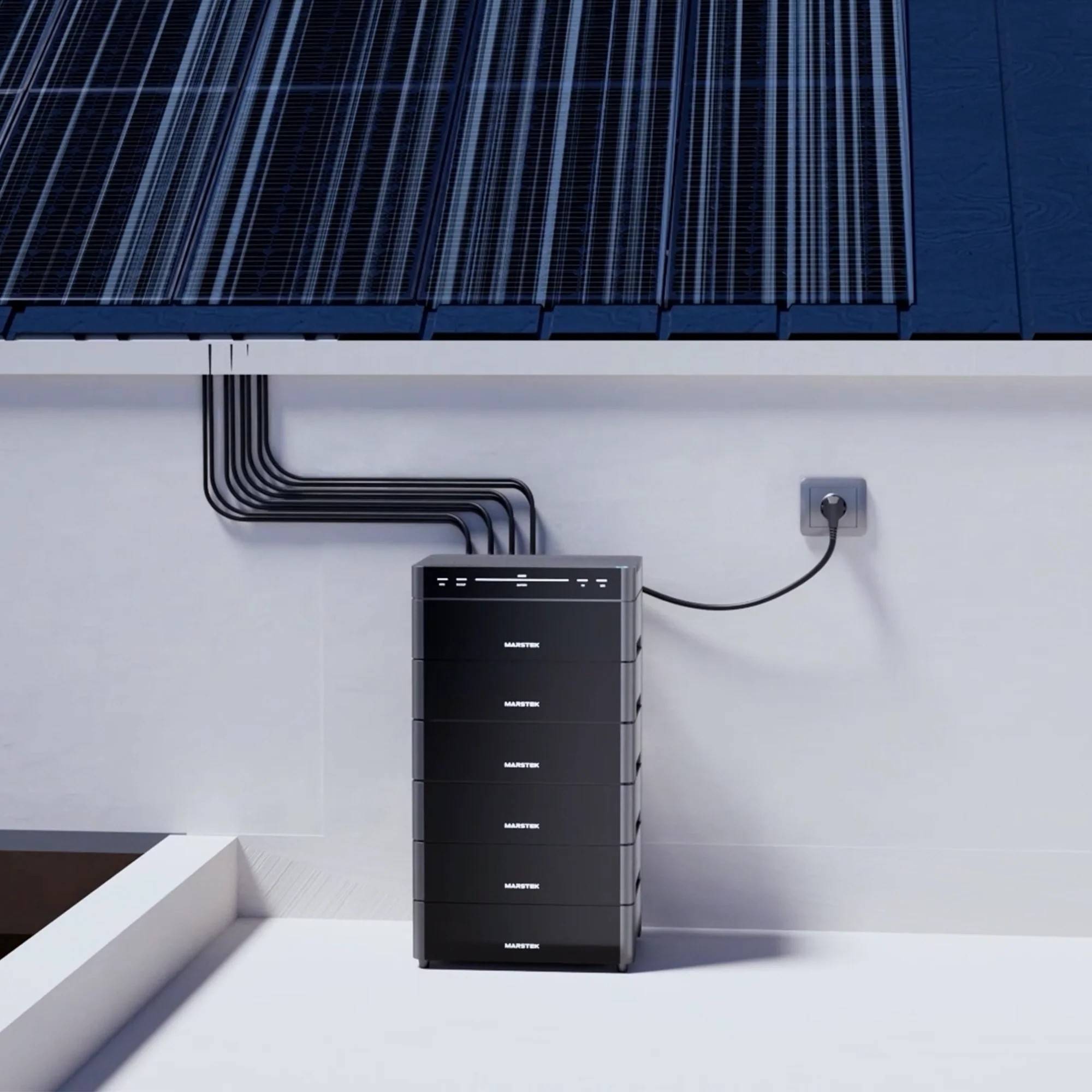 Marstek Venus A Speicher 2,12 kWh Kapazität aufrüstbar, Nulleinspeisung + Notstrom möglich, Balkonkraftwerk Akku, ohne Zusatzakku