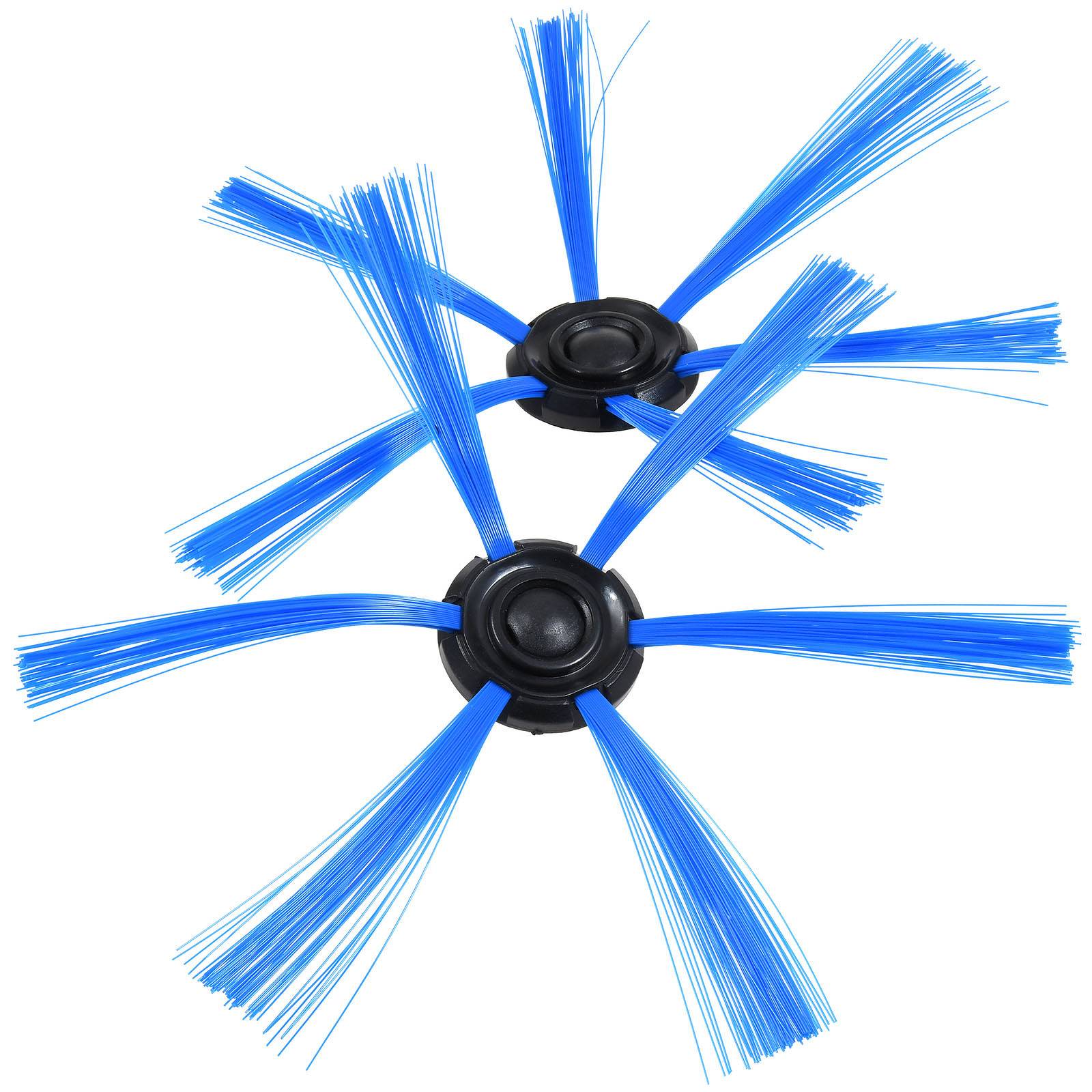 Powery Seitenbürsten-Set für Philips FC8066 FC8603 FC8710 Saugroboter