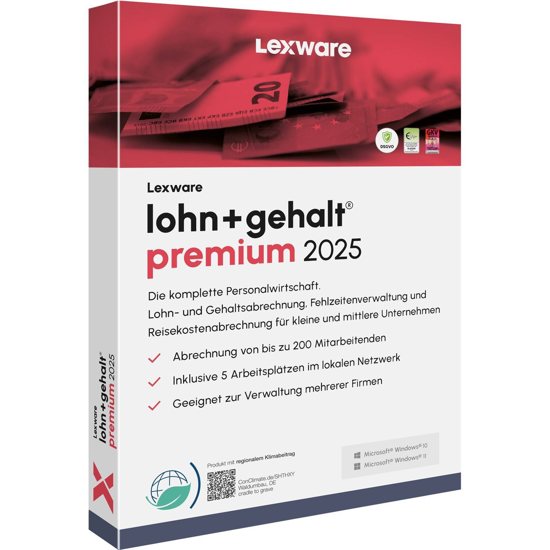 Lexware lohn+gehalt premium 2026 ABO Download Multimedia-Technik Software Lizenzen