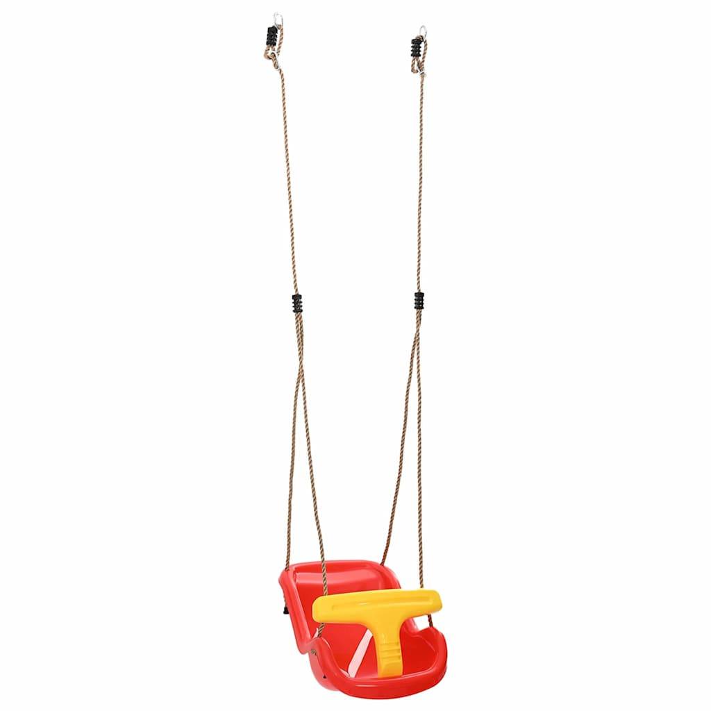 vidaXL Baby Schaukel 2 pcs Rot 36 x 43 x 42 cm Kunststoff