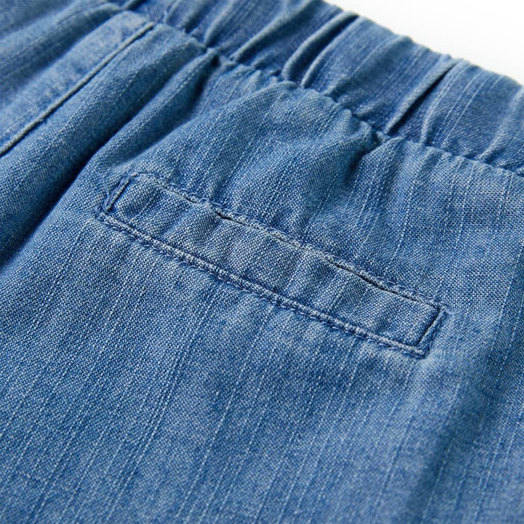 Kindershorts Jeansblau 128