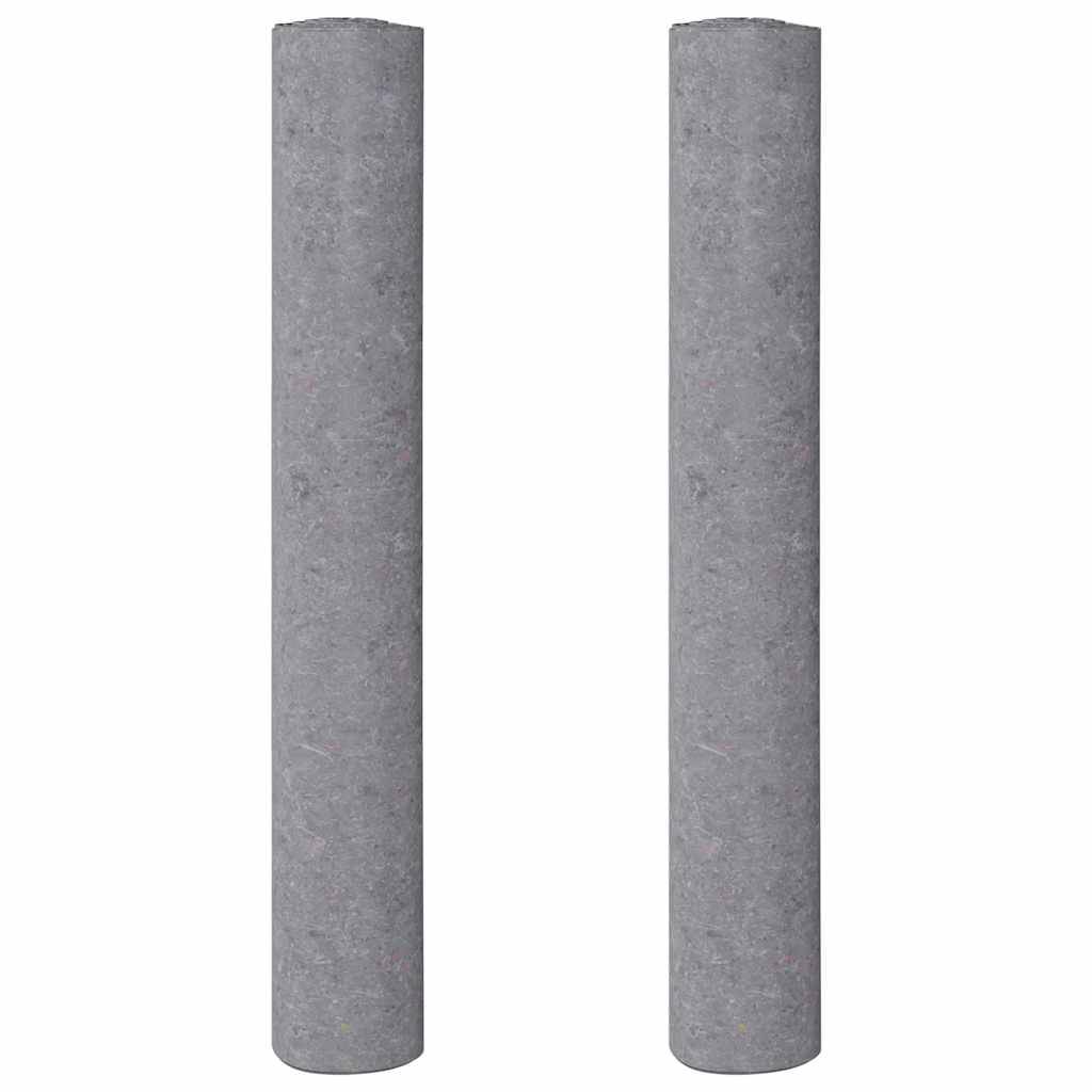 vidaXL Rutschfeste Malervliese 2 Stk. 10 m 180 g/m² Grau