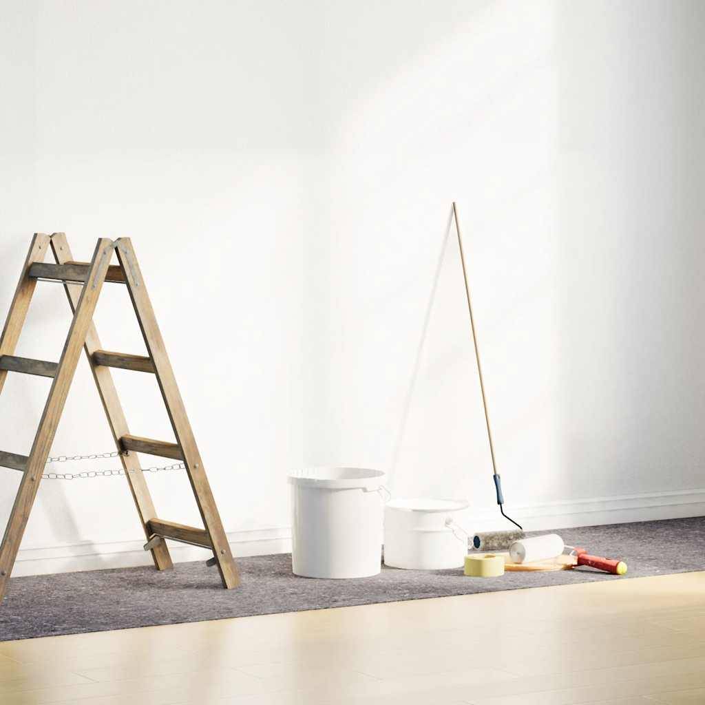 vidaXL Rutschfestes Malervlies 25 m 280 g/m² Grau
