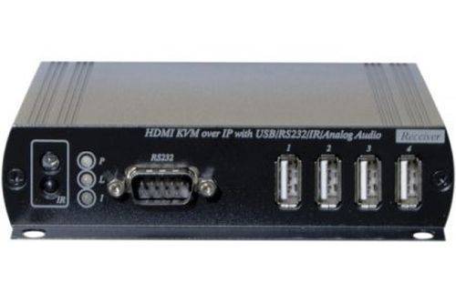 KVM Extender Over IP, Empfänger, bis zu 150 m, HDMI / USB