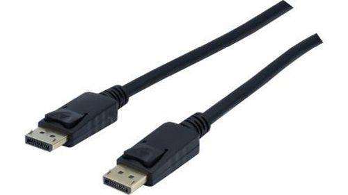 DisplayPort 1.4 Kabel, 8K, DisplayPort St./ St., schwarz, 1,0 m