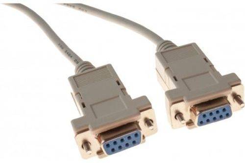 Nullmodem Kabel DB9F/F, 1,80 m