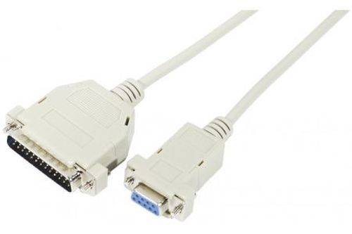 AT Verbindungskabel, DB-9 Buchse/DB-25 Stecker, 3,0 m