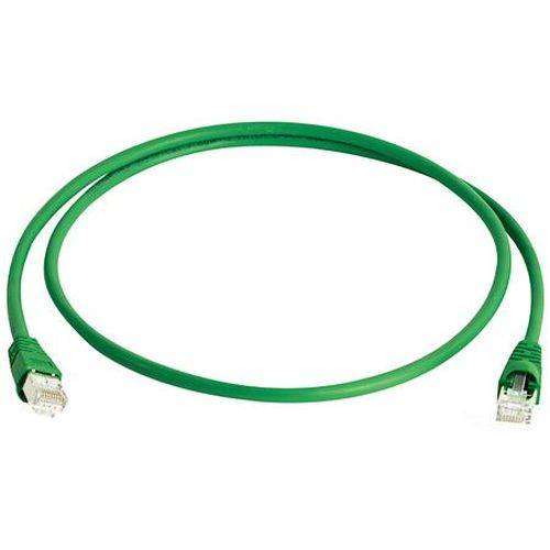 Telegärtner Patchkabel Cat. 6A ISO/IEC, S/FTP (PiMF), halogenfrei, grün, 2,0 m