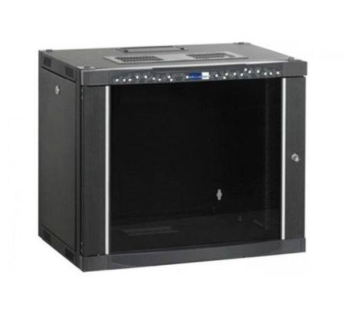Ekivalan 19" Wandgehäuse Professional, CEPA Serie, 7 HE, 600 x 450 mm, schwarz