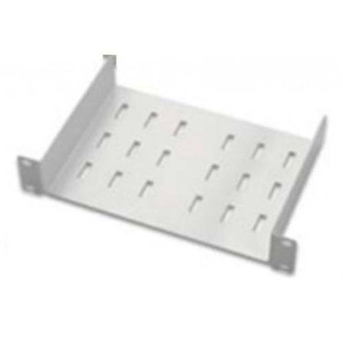 Ekivalan 10" Fachboden, 1HE, 150 mm Tiefe, lichtgrau RAL 7035