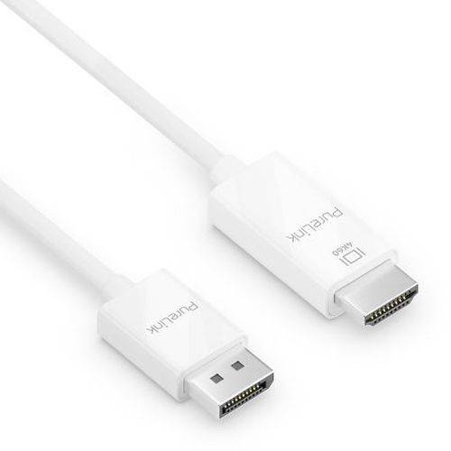 PureLink Aktives Displayport 1.2 zu HDMI 2.0 Adapterkabel, 4K@60Hz (4:4:4), DisplayPort St./ HDMI St